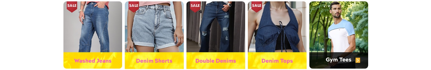 Sale on Denims
